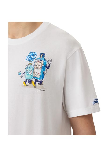 T-shirt Mc2 Saint Barth uomo T-SHIRTMAN02257H01N bianca Gino Tony MC2 SAINT BARTH | T-shirt | T-SHIRTMAN02257H01N